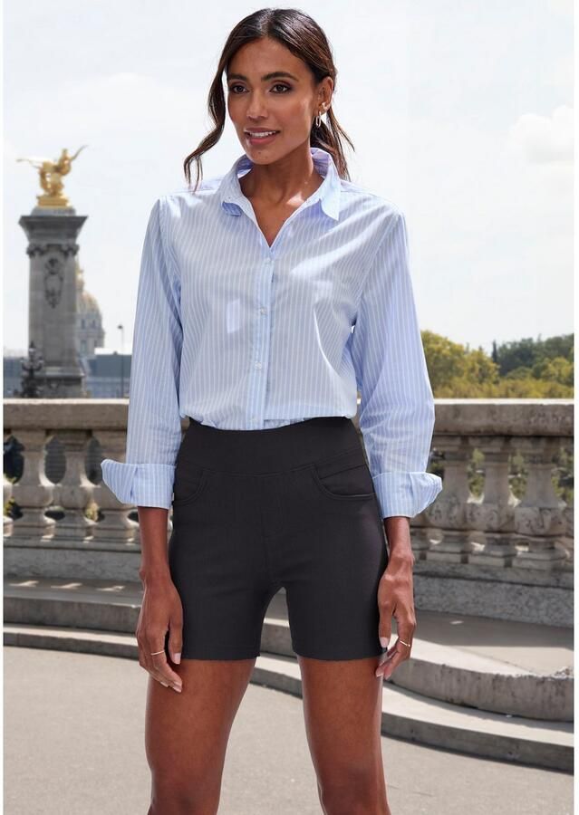 H.I.S Short in slip-on broekstijl - Foto 3