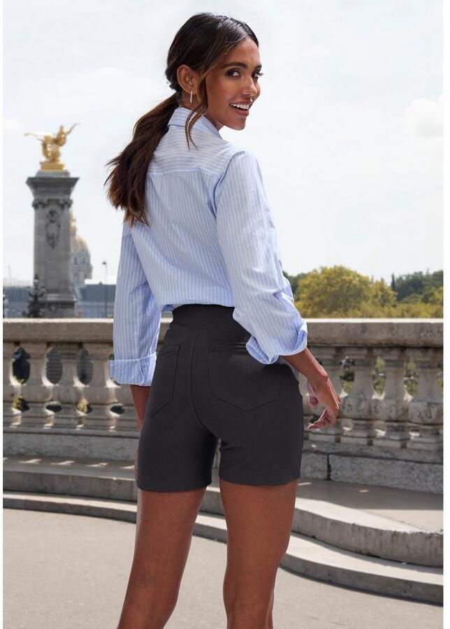 H.I.S Short in slip-on broekstijl - Foto 2