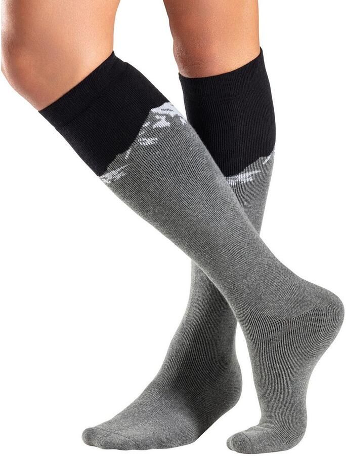 H.I.S Skisokken voor ski en outdoor-activiteiten (set 2 paar) - Foto 2