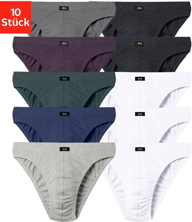 H.I.S Slip Heren minislip (set 10 stuks) - Foto 5