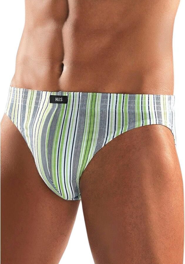 H.I.S Slip In modieuze strepen (set 3 stuks)