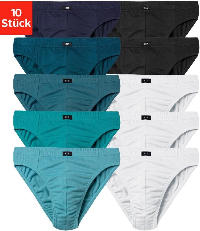 H.I.S Slip Mannen onderbroek (set 10 stuks)
