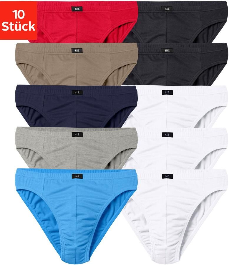 H.I.S Slip Mannen onderbroek (set 10 stuks) - Foto 4