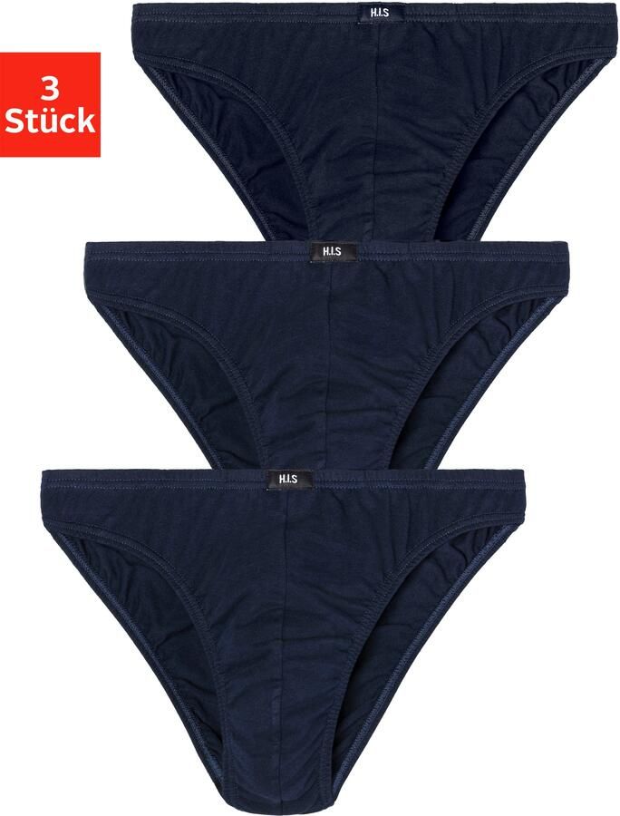 H.I.S Slip Minislip van zacht katoen-stretch (set 3 stuks) - Foto 5