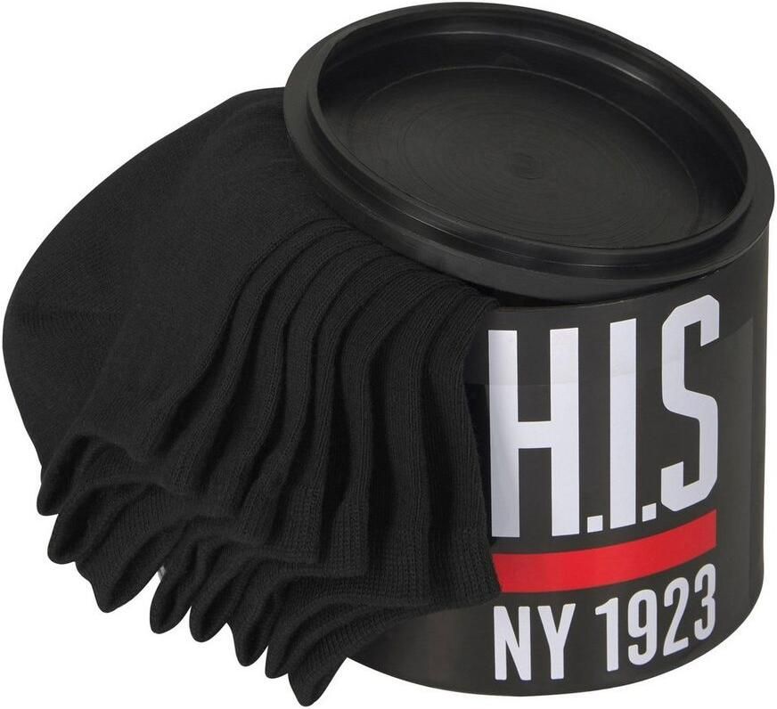 H.I.S Sneakersokken in cadeauverpakking (blik 8 paar) - Foto 2