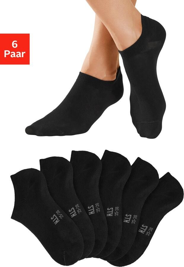 H.I.S Sneakersokken met bijzonder korte schacht (set 6 paar) - Foto 7