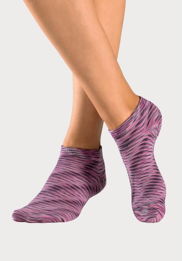 H.I.S Sneakersokken met gekleurd garen (set 6 paar) - Foto 3