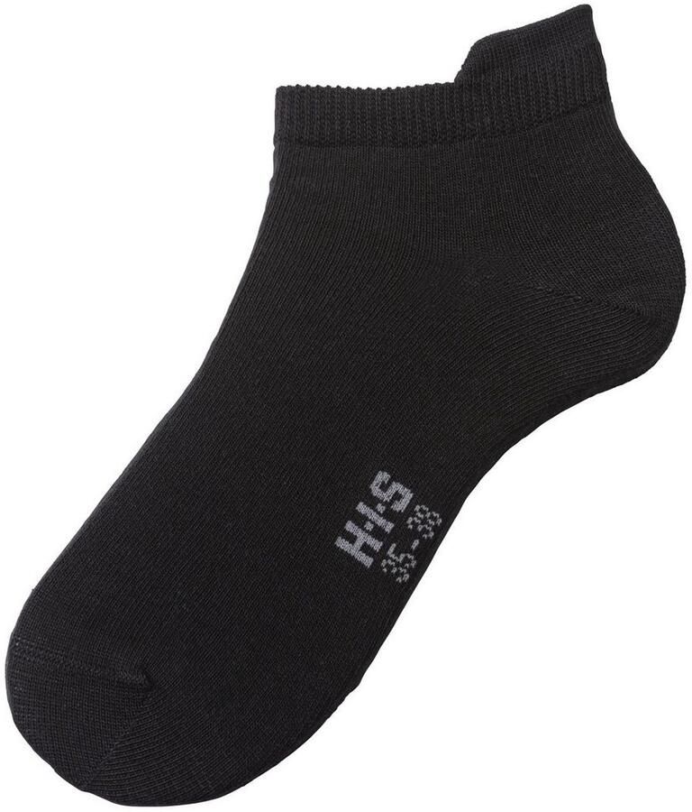 H.I.S Sneakersokken met verlengd boord aan de achterkant (set 8 paar)