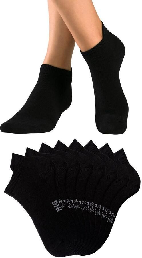 H.I.S Sneakersokken met verlengd boord aan de achterkant (set 8 paar) - Foto 7