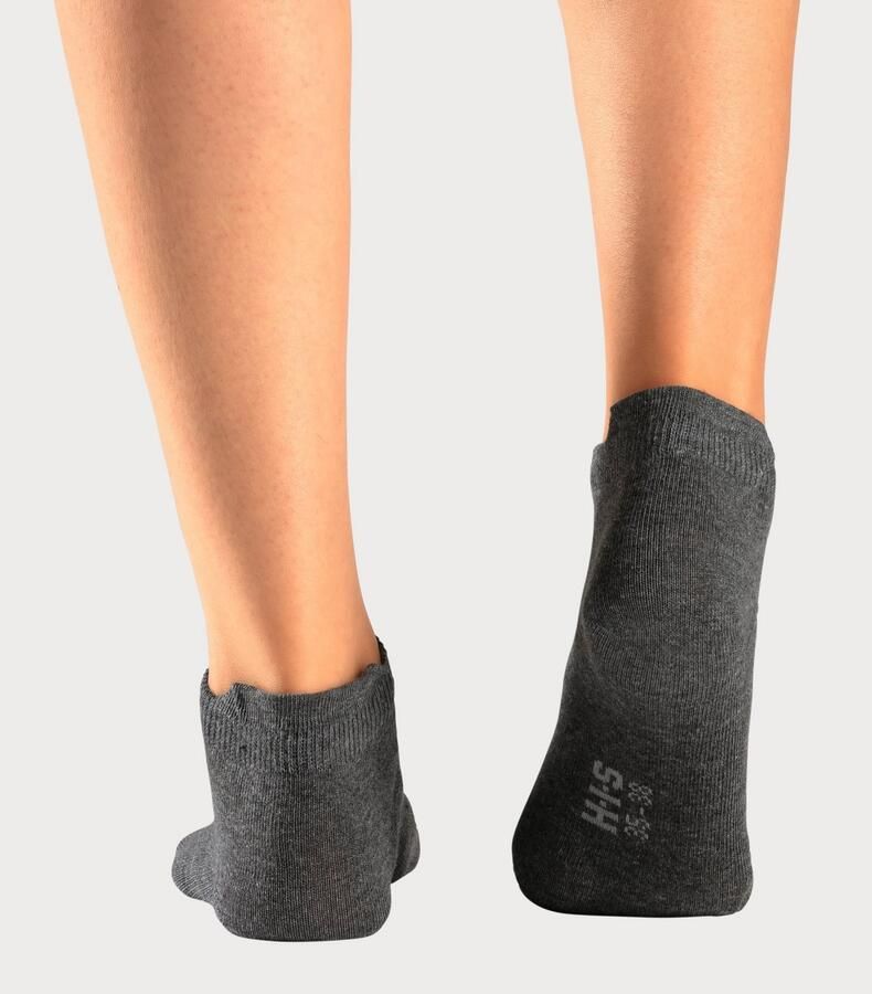 H.I.S Sneakersokken met verlengd boord aan de achterkant (set 8 paar) - Foto 5