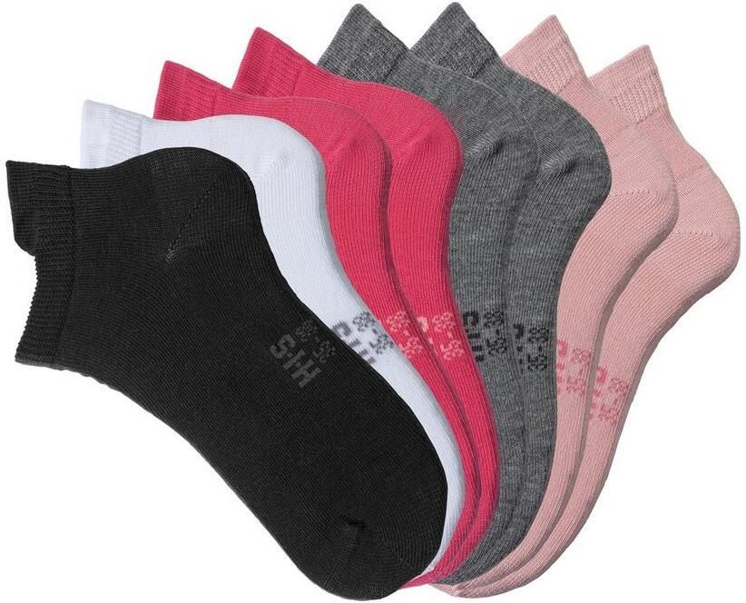 H.I.S Sneakersokken met verlengd boord aan de achterkant (set 8 paar) - Foto 9