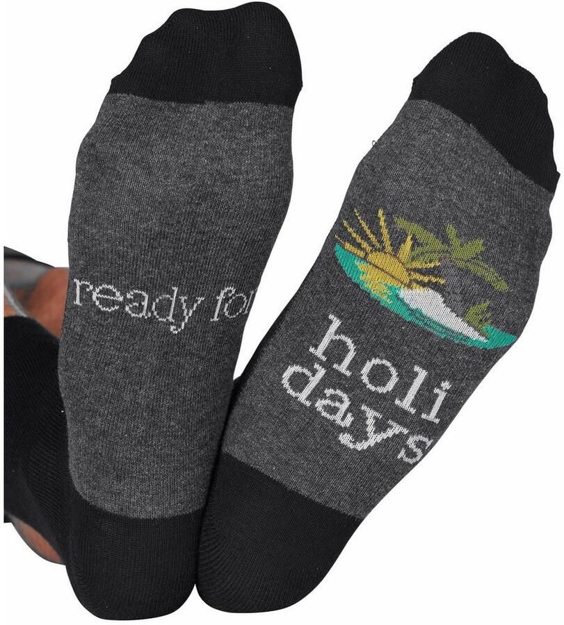 H.I.S Sokken met bierprint (set 3 paar)