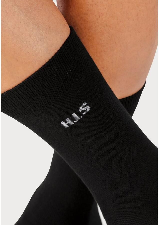 H.I.S Sokken met gekleurde binnenkant van de band (set 10 paar)