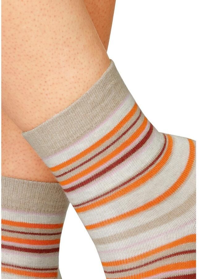 H.I.S Sokken met horizontale strepen (set 6 paar) - Foto 4