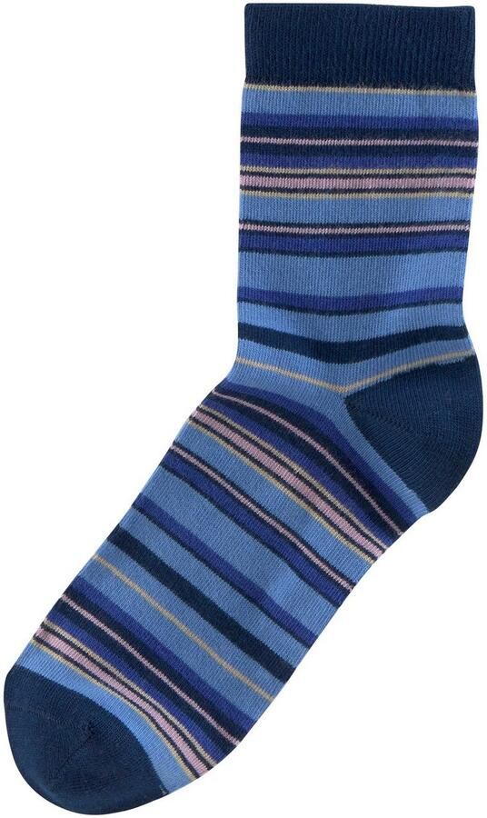 H.I.S Sokken met horizontale strepen (set 6 paar) - Foto 6
