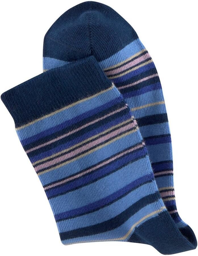 H.I.S Sokken met horizontale strepen (set 6 paar) - Foto 2