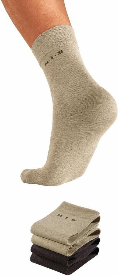 H.I.S Sokken met knelvrije boord (set 4 paar) - Foto 9