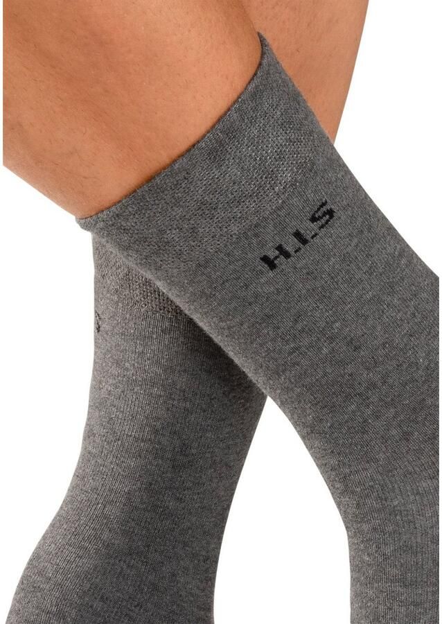 H.I.S Sokken met knelvrije boord (set 4 paar) - Foto 7
