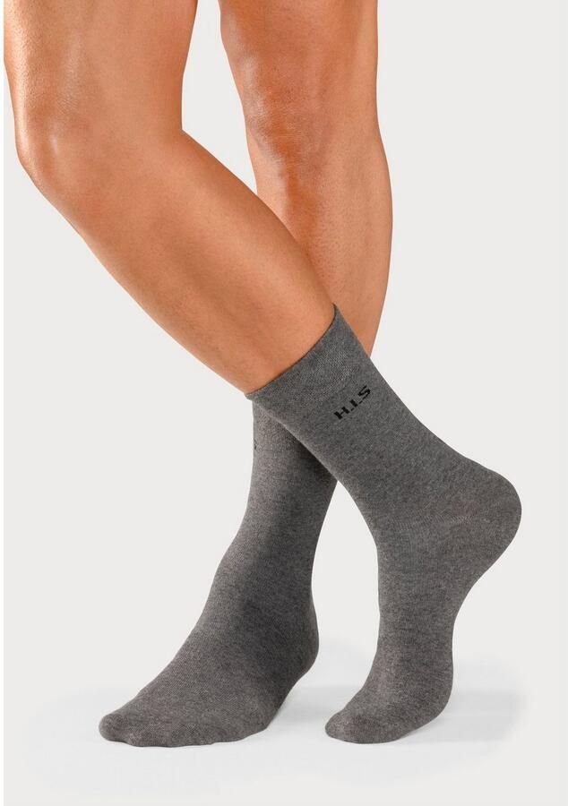 H.I.S Sokken met knelvrije boord (set 4 paar) - Foto 8
