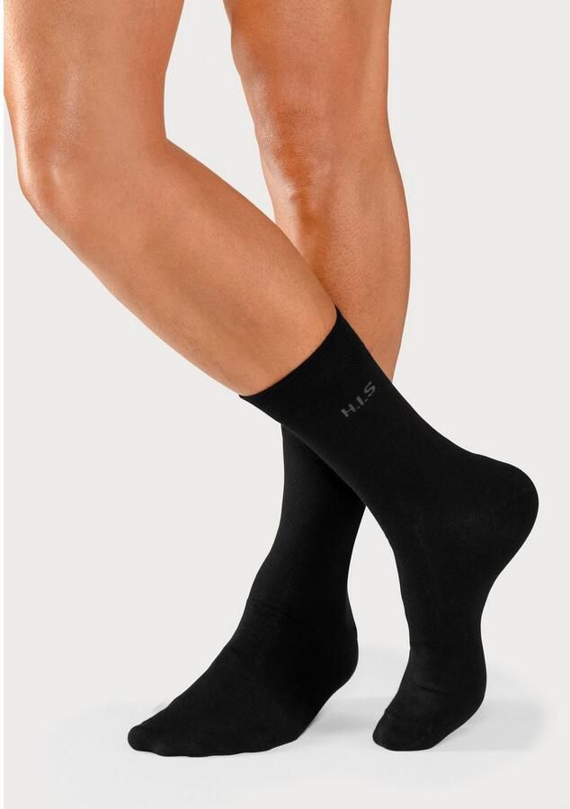H.I.S Sokken met knelvrije boord (set 4 paar) - Foto 5