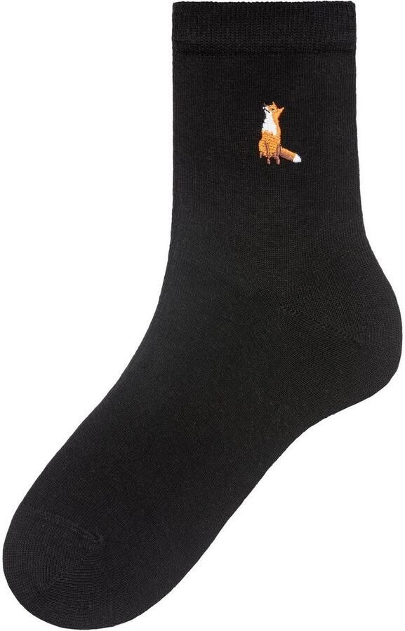 H.I.S Sokken met luxueus borduursel (set 5 paar) - Foto 3