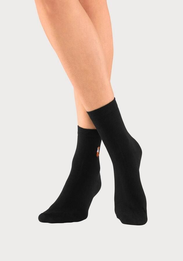 H.I.S Sokken met luxueus borduursel (set 5 paar) - Foto 2