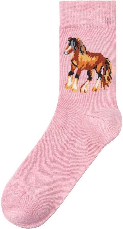 H.I.S Sokken Met verschillende paardenmotieven (set 5 paar) - Foto 9