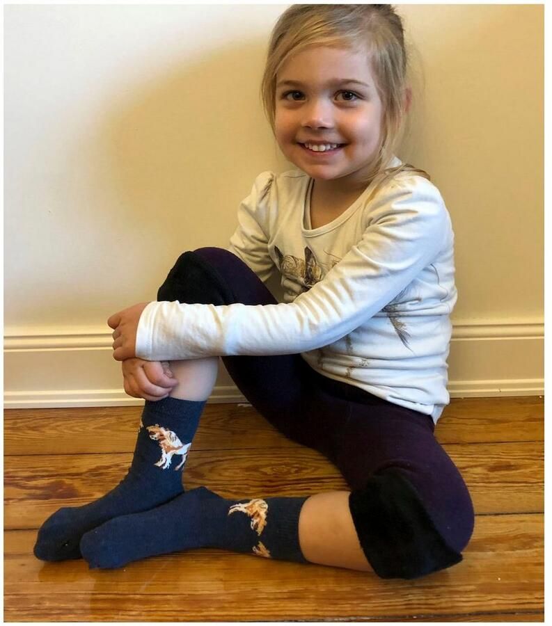 H.I.S Sokken Met verschillende paardenmotieven (set 5 paar)