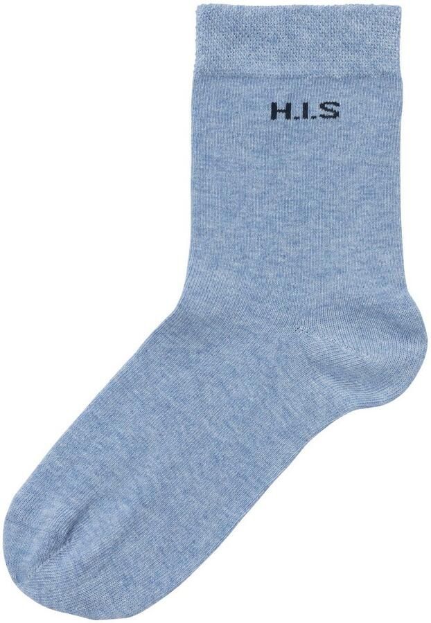 H.I.S Sokken zonder snijdende boord (set 4 paar) - Foto 9