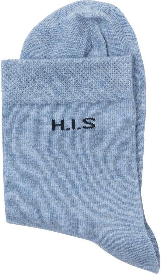 H.I.S Sokken zonder snijdende boord (set 4 paar) - Foto 10