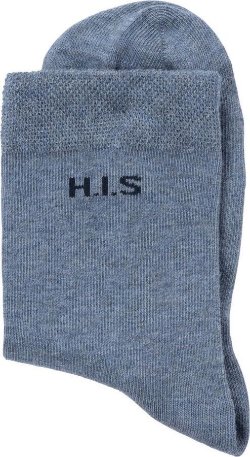 H.I.S Sokken zonder snijdende boord (set 4 paar) - Foto 11