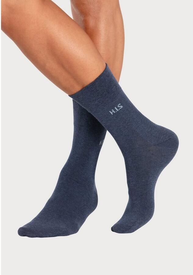H.I.S Sokken zonder snijdende elastiek (set 12 paar) - Foto 3