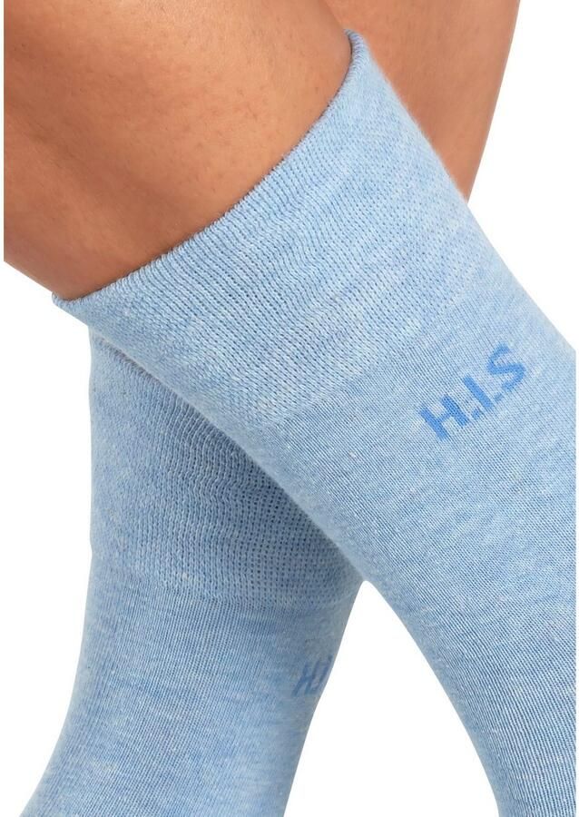 H.I.S Sokken zonder snijdende elastiek (set 12 paar)