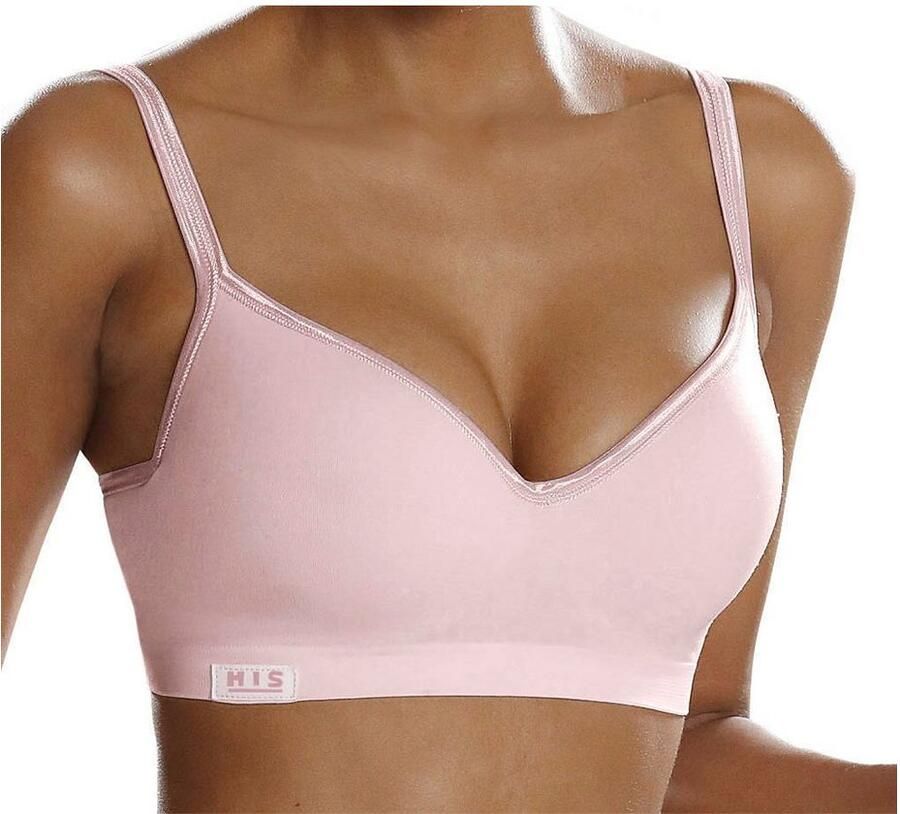 H.I.S Sport-bh met push-up kussen voor licht draagvermogen - Foto 3