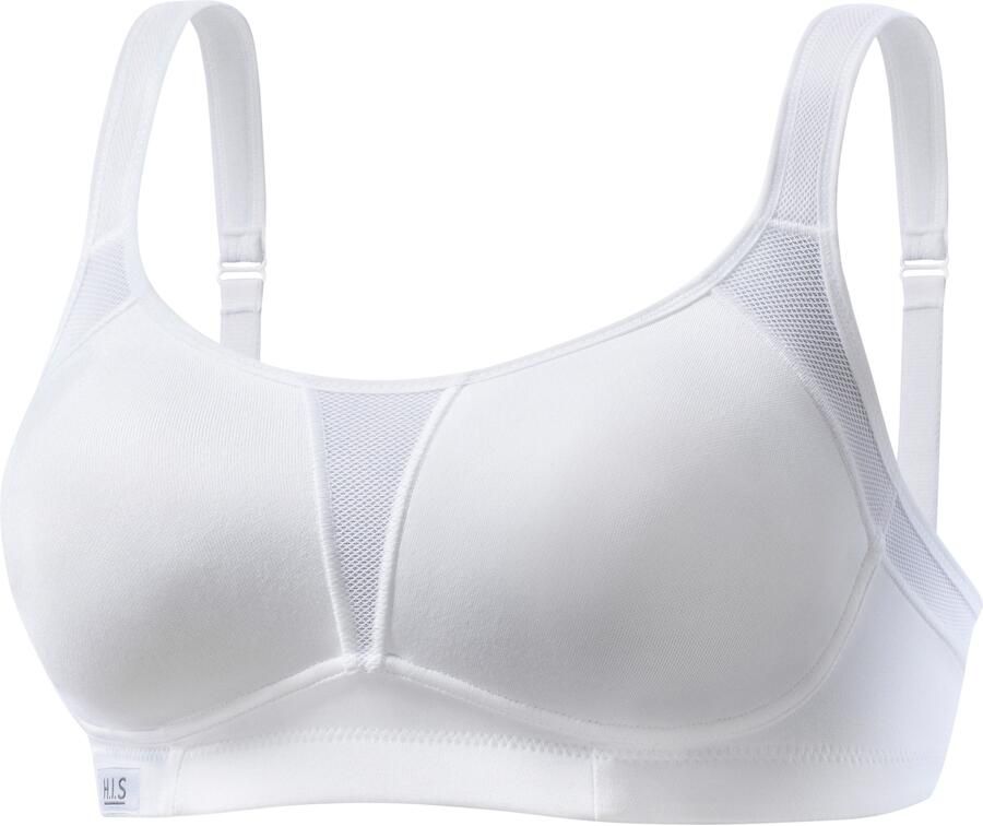 H.I.S Sport-bh zonder beugel met coolmax