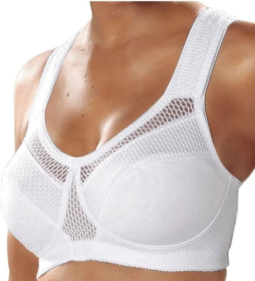 H.I.S Sport-bh zonder beugel van sneldrogend coolmax -materiaal - Foto 3