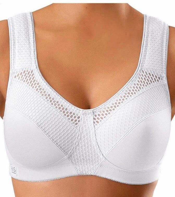 H.I.S Sport-bh zonder beugel van sneldrogend coolmax -materiaal - Foto 2