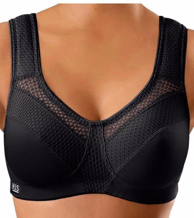 H.I.S Sport-bh zonder beugel van sneldrogend coolmax -materiaal - Foto 2