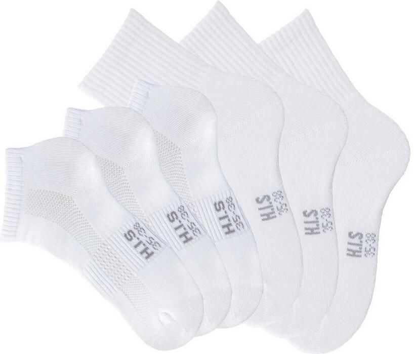 H.I.S Sportsokken Fitness pack met twee lengtes in één verpakking (set 6 paar) - Foto 6