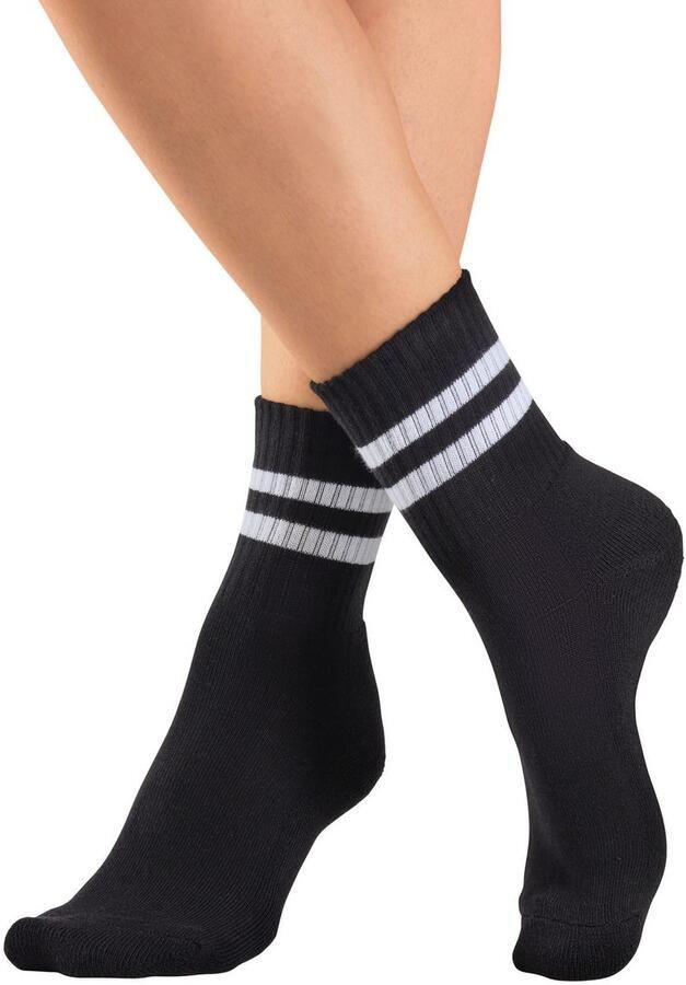 H.I.S Sportsokken klassieke tennissokken met strepen (set 6 paar) - Foto 4