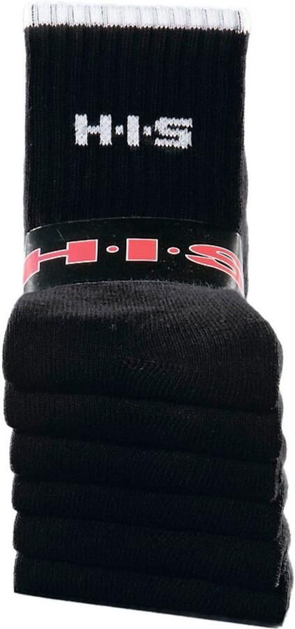 H.I.S Sportsokken met frotté & verstevigde drukzones (set 6 paar) - Foto 3