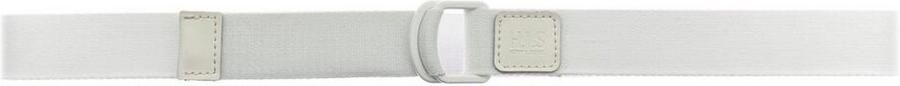 H.I.S Stoffen riem met d-ringen in wit - Foto 3