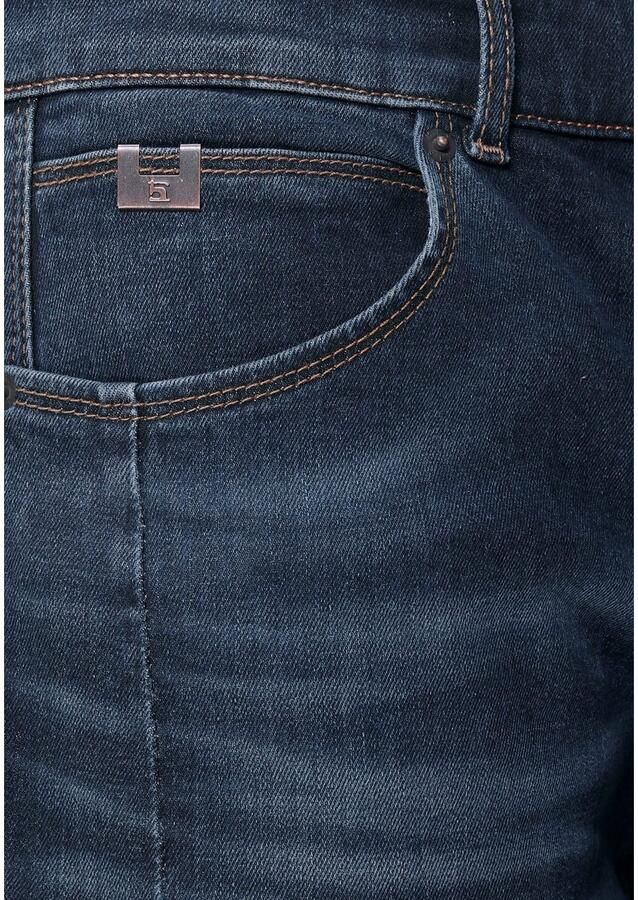 H.I.S Straight jeans DALE rechte broek met used-effecten lage taille - Foto 2