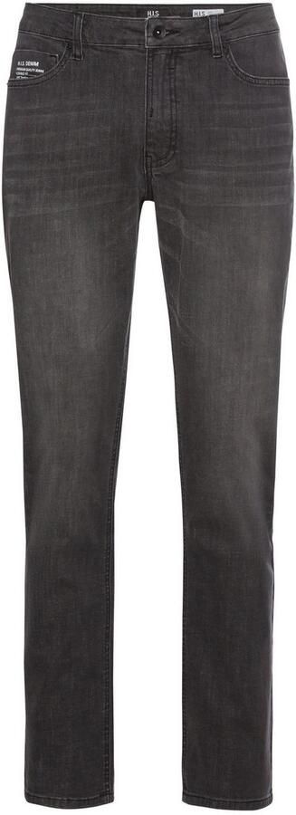 H.I.S Straight jeans DIX rechte pasvorm lage taille used-wassing - Foto 3