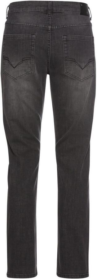 H.I.S Straight jeans DIX rechte pasvorm lage taille used-wassing - Foto 4