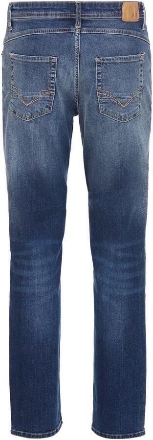 H.I.S Straight jeans NEW DALE rechte broek met used-effecten lage taille - Foto 6