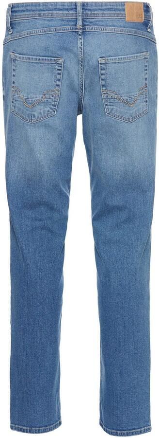 H.I.S Straight jeans NEW DALE rechte broek met used-effecten lage taille - Foto 6