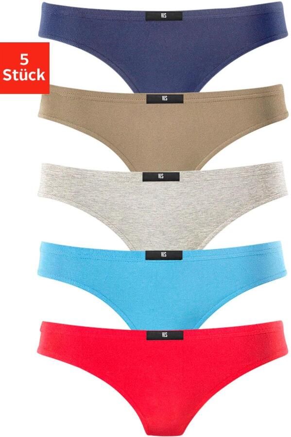 H.I.S String elastische katoenkwaliteit (5 stuks Set van 5) - Foto 4