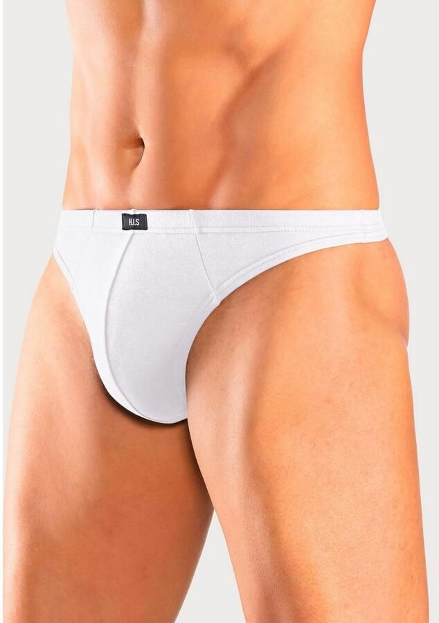 H.I.S String Heren onderbroek in katoen-stretchkwaliteit (set 5 stuks) - Foto 3