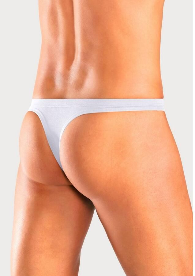 H.I.S String Heren onderbroek in katoen-stretchkwaliteit (set 5 stuks) - Foto 2